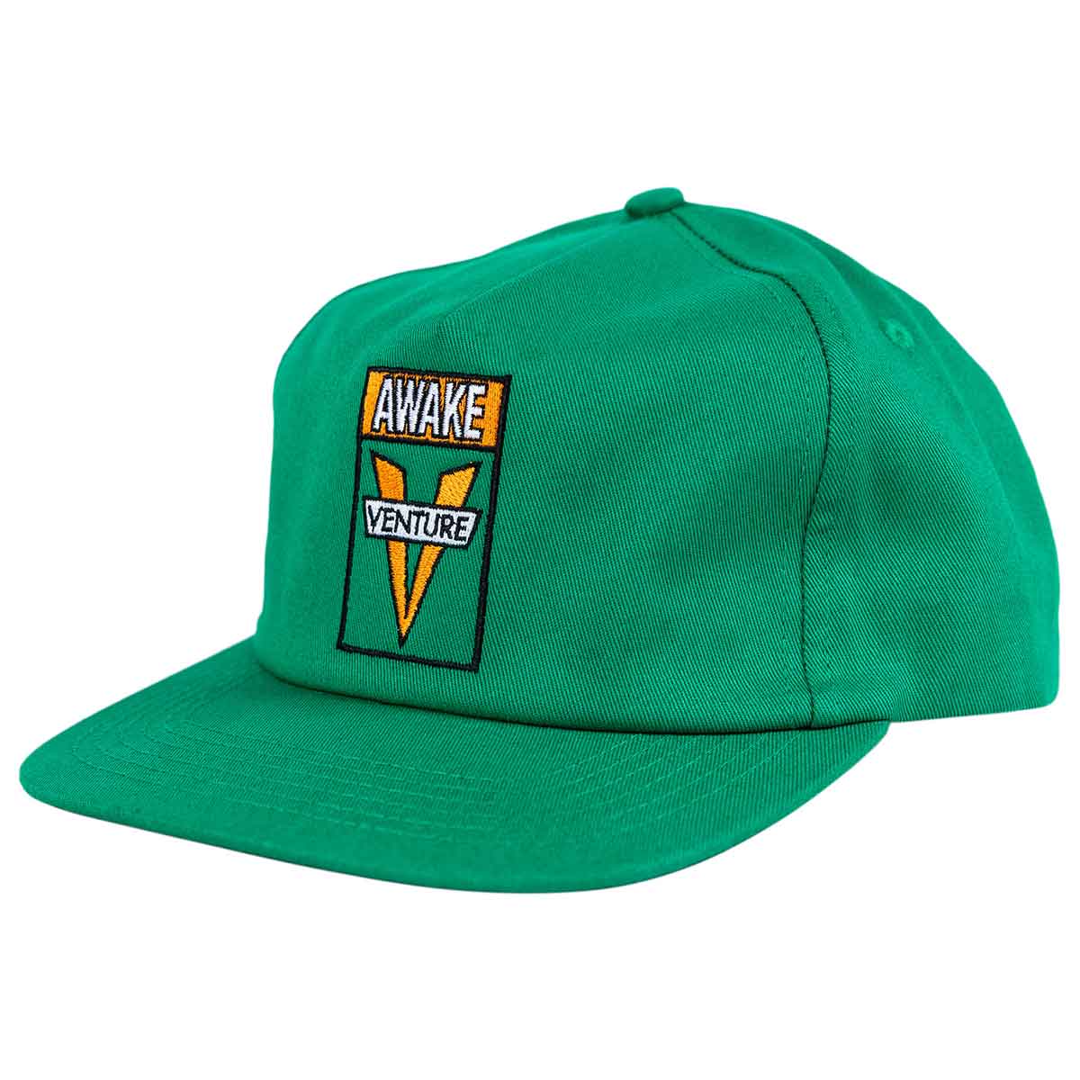 Venture Awake Snapback - Green/Orange