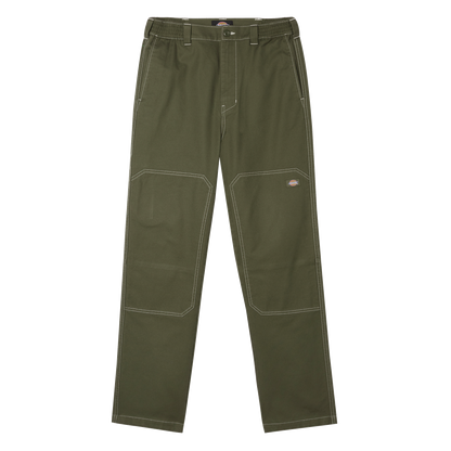 Dickies Florala Double Knee Pant - Military Green