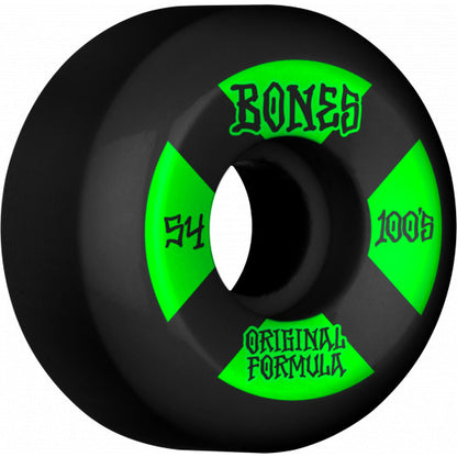 Bones 100s Sidecut Wheel - 100A 54mm V5 Black