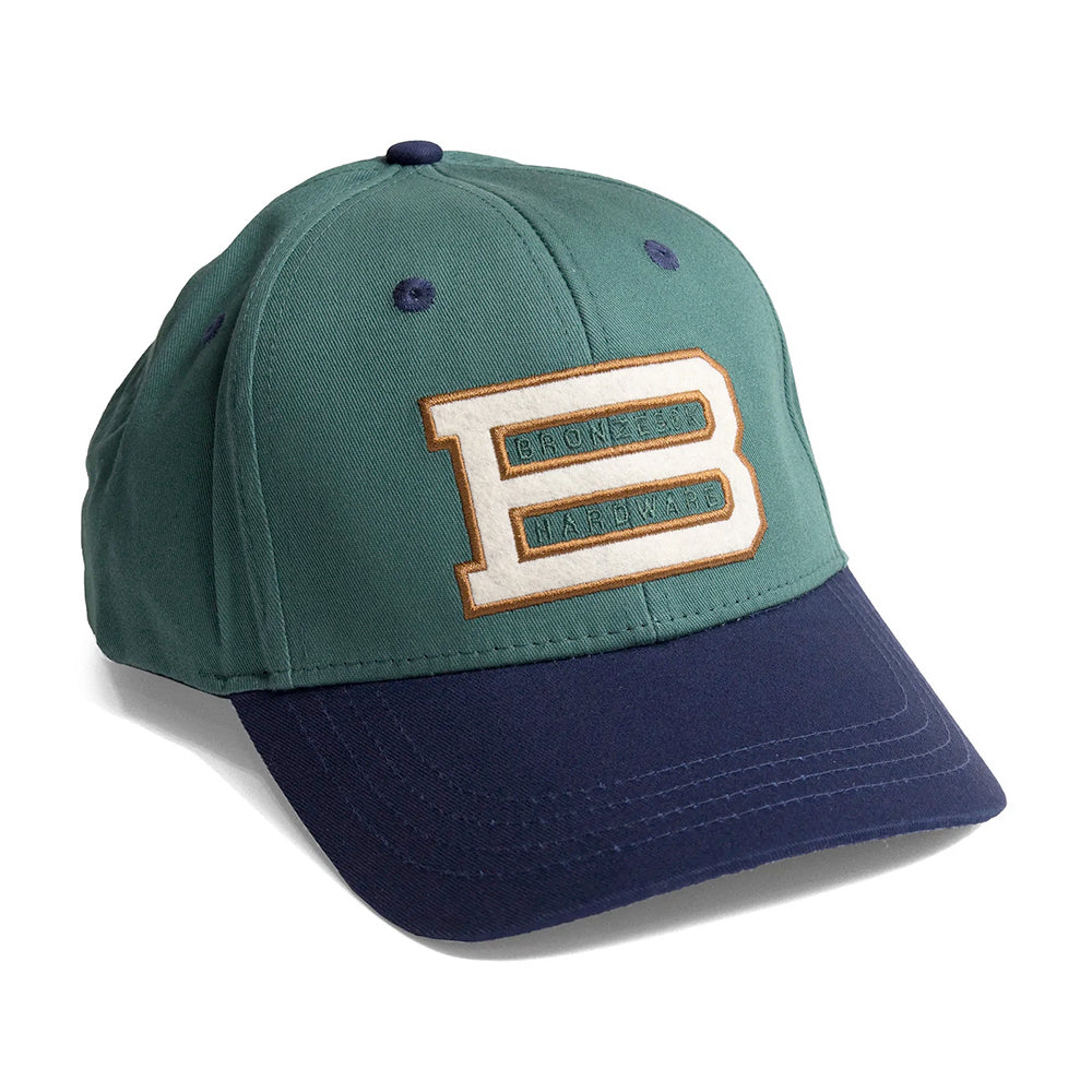 Bronze 56K XLB Hat - Forest Green/Navy