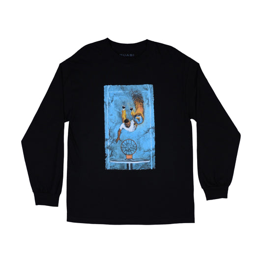 Quasi Game 7 Longsleeve Tee - Black