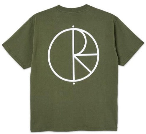 Polar Stroke Logo Tee - Uniform Green