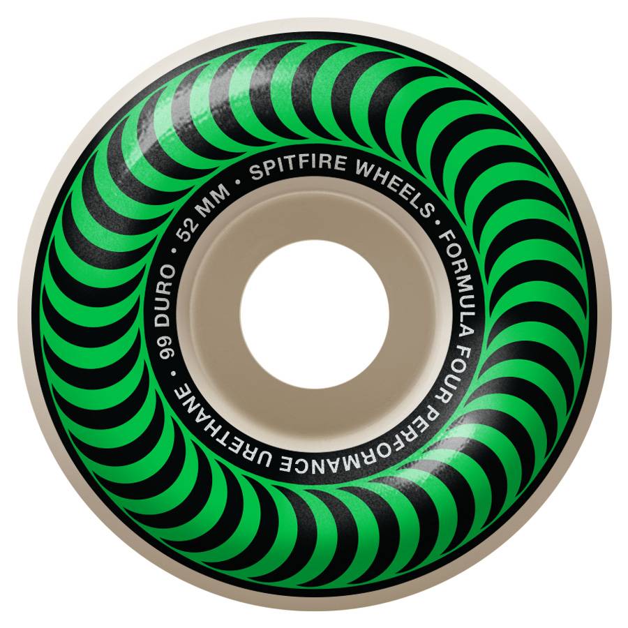 Spitfire Formula Four Classic Swirl Wheels - 99D 52mm