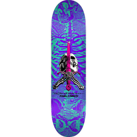 Powell Peralta Skull & Sword Deck - 7.5 Purple