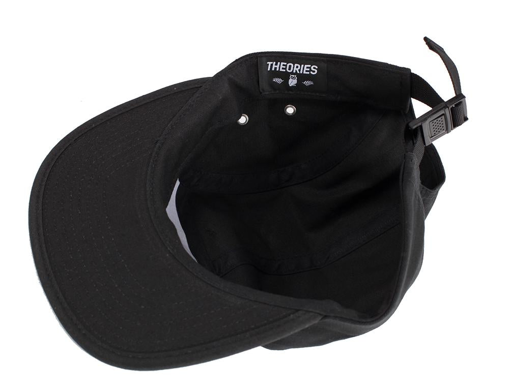 Theories Theoramid Five Panel Hat - Black