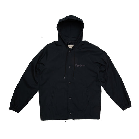 Ninetimes Script Sideliner Jacket - Black