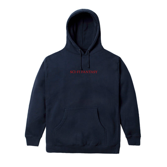 Sci-Fi Fantasy Logo Hoodie - Navy