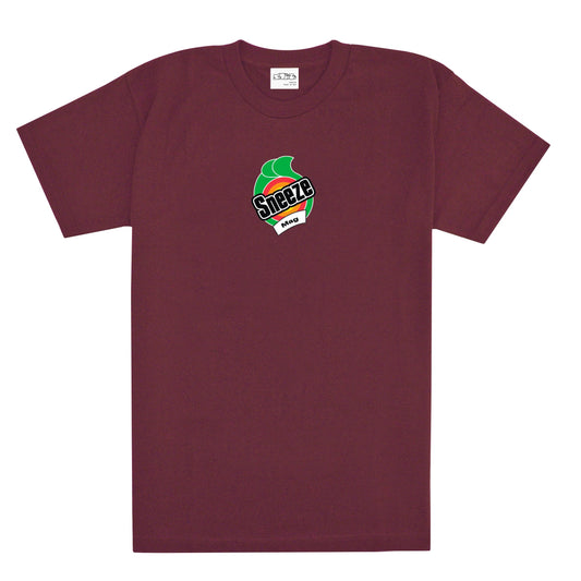 SNEEZE Bounty Tee - Burgundy