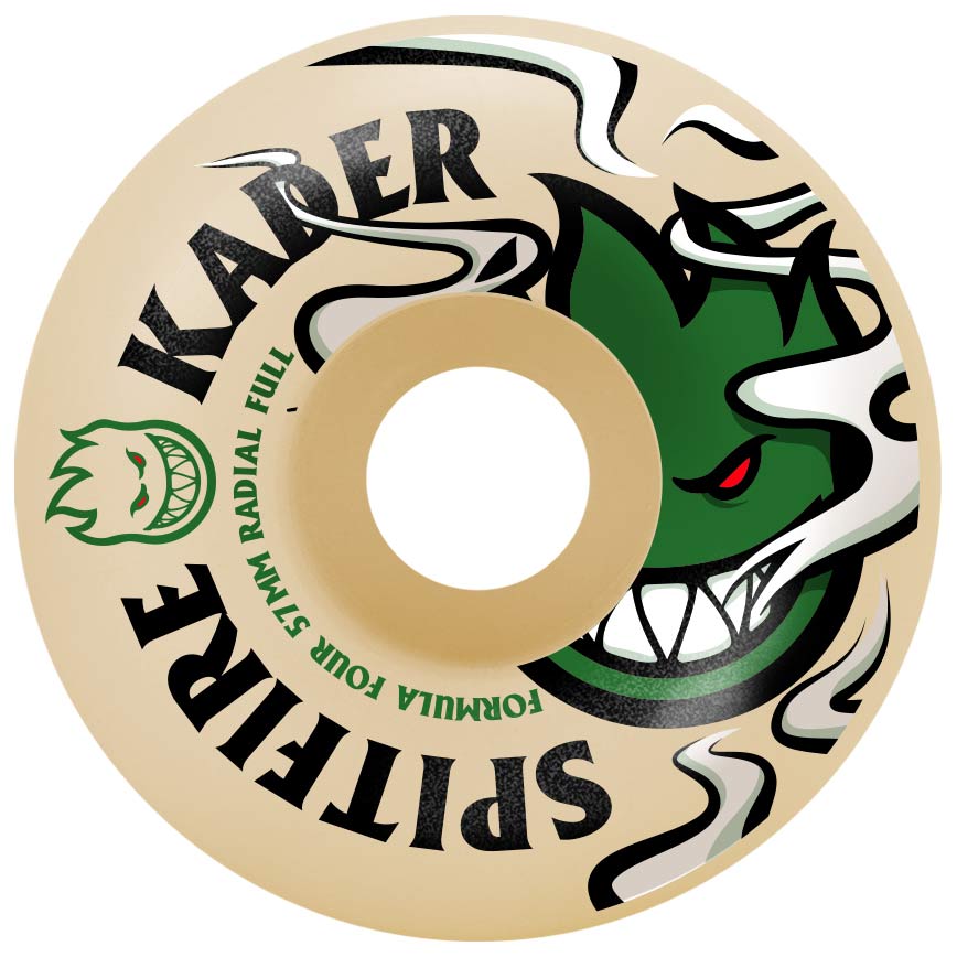 Spitfire Formula Four Kader Loud Clouds Radial Full Wheels - 99D 57mm