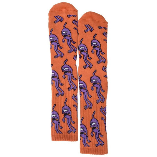 Toy Machine Multi Sect Sock - Orange