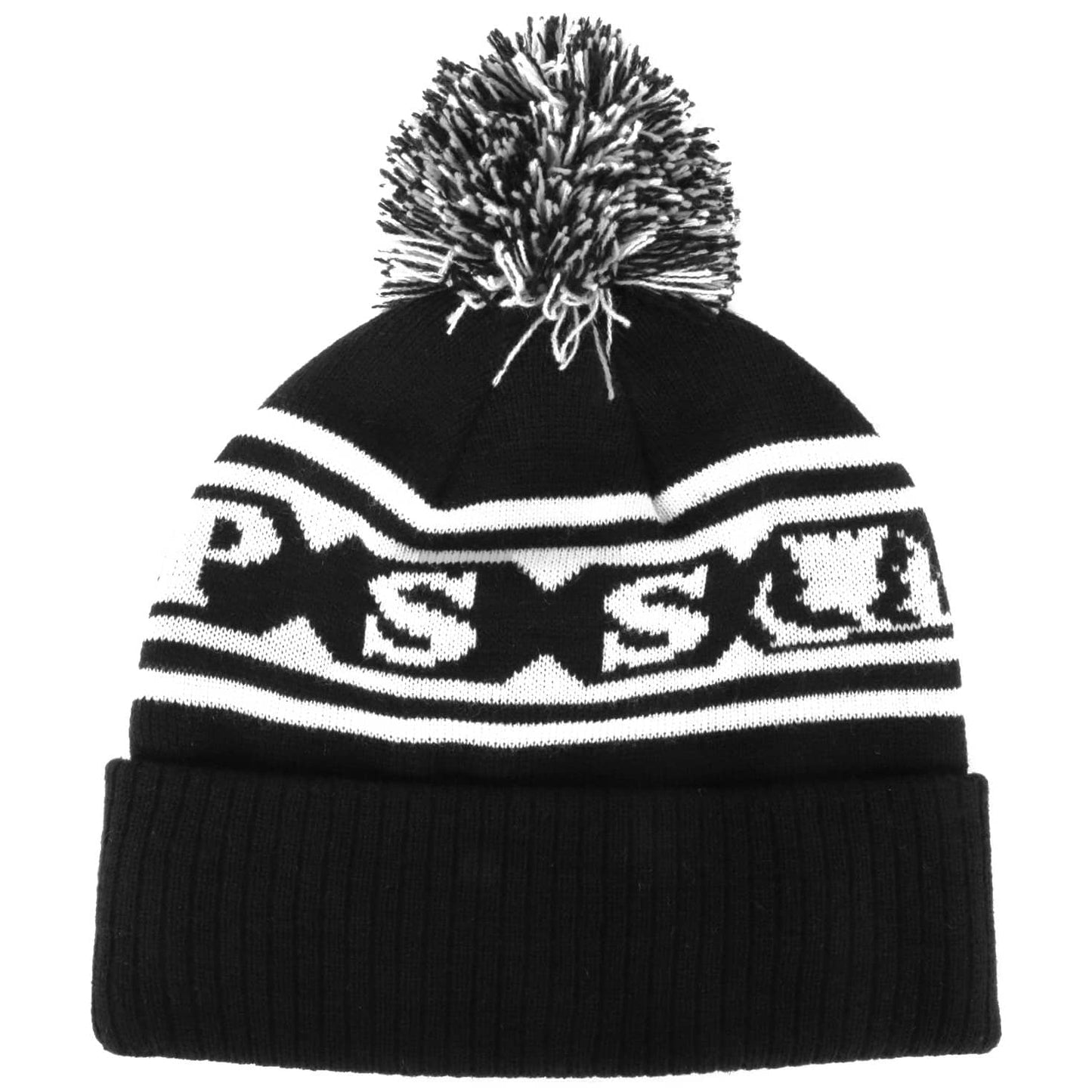 Pass-Port Hallmark Pompom Beanie - Black