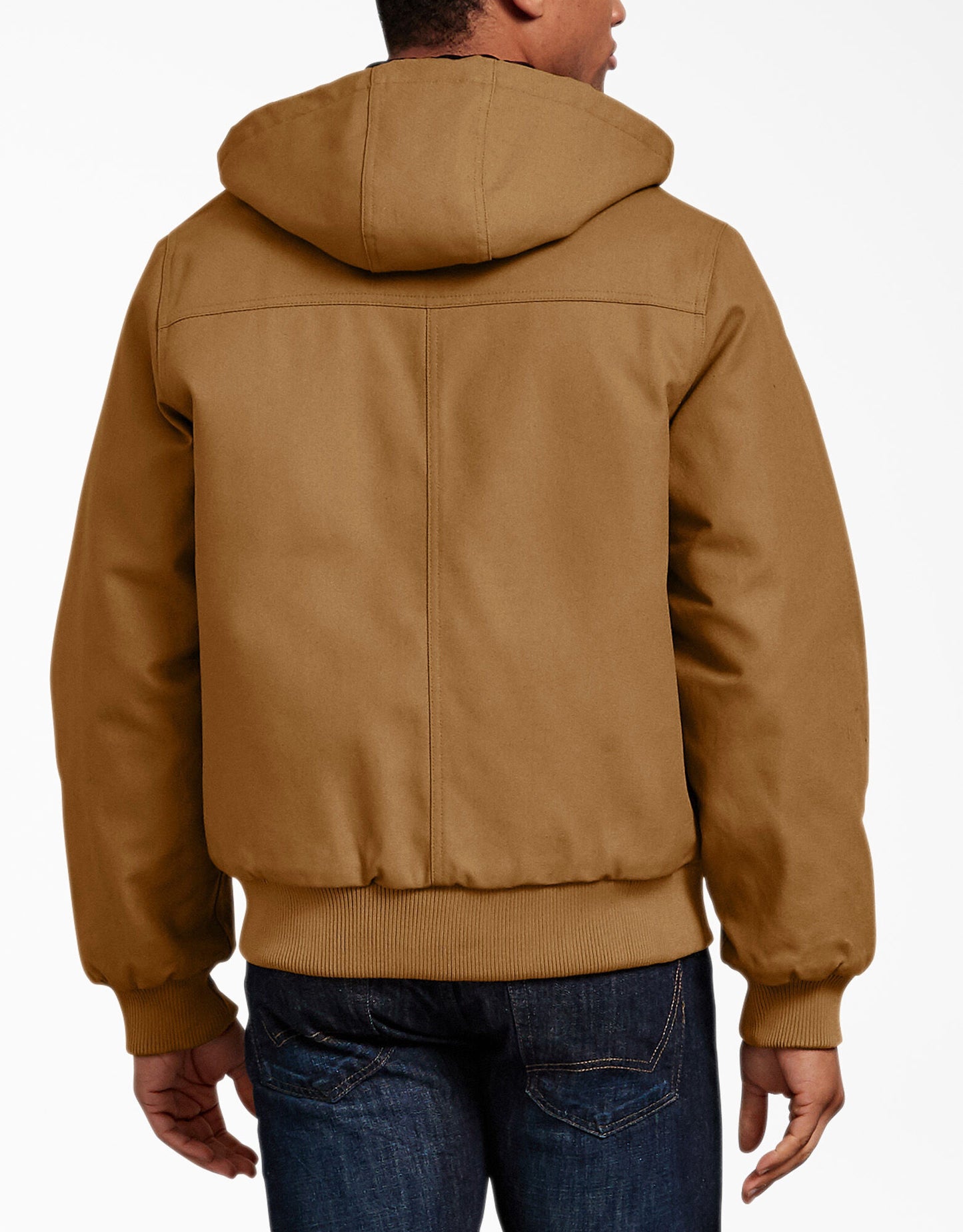 Dickies Rigid Duck Hooded Jacket - Brown