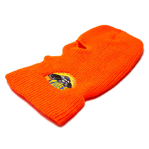 Ninetimes Fastcar Ski Mask Beanie - Orange