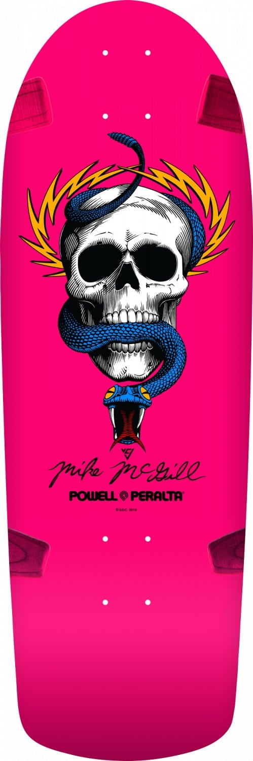 Powell-Peralta McGilll Skull & Snake 8 Deck Pink - 10.0