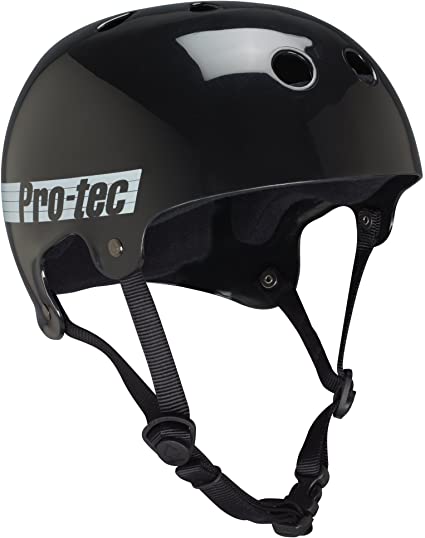 Pro-Tec Classic Bucky - Gloss Black Retro XL