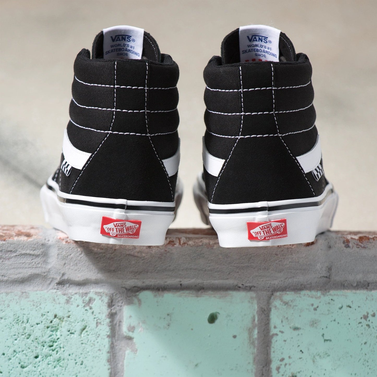 Vans Skate SK8-Hi - Black/White