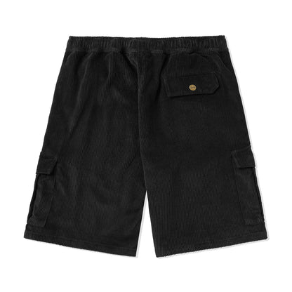 Butter Goods High Wale Corduroy Shorts - Black