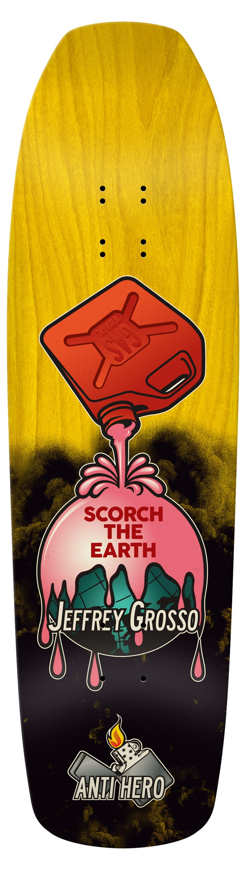 Antihero Grosso Scorch The Earth Deck - 9.25