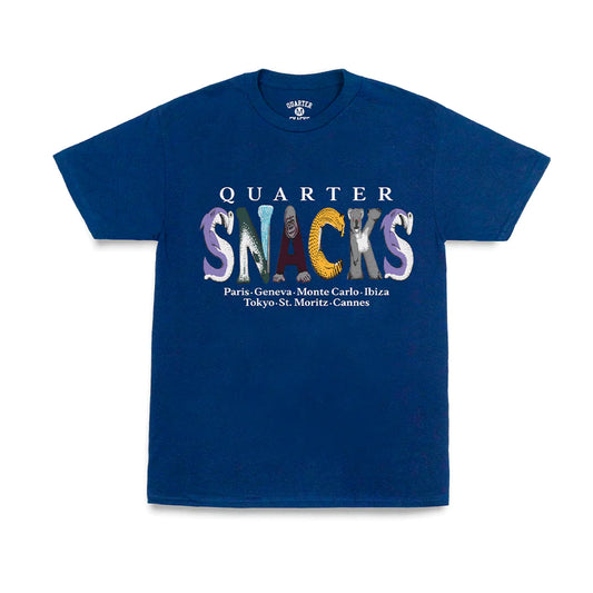 Quartersnacks Wildlife Tee - Navy