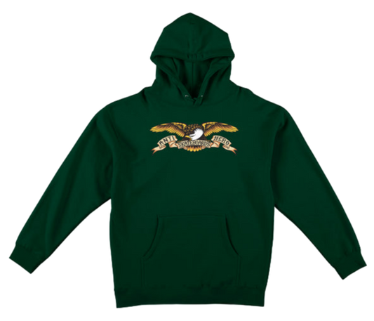 Antihero Eagle Hoodie - Dark Green