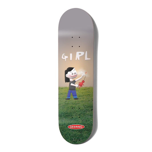 Girl Geering Firecracker One Off Deck - 8.0