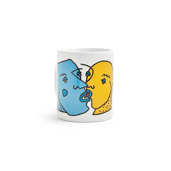 Polar Kissing Faces Mug