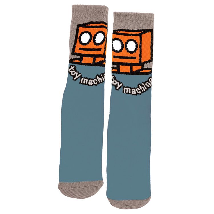 Toy Machine Robot Sock - Oat