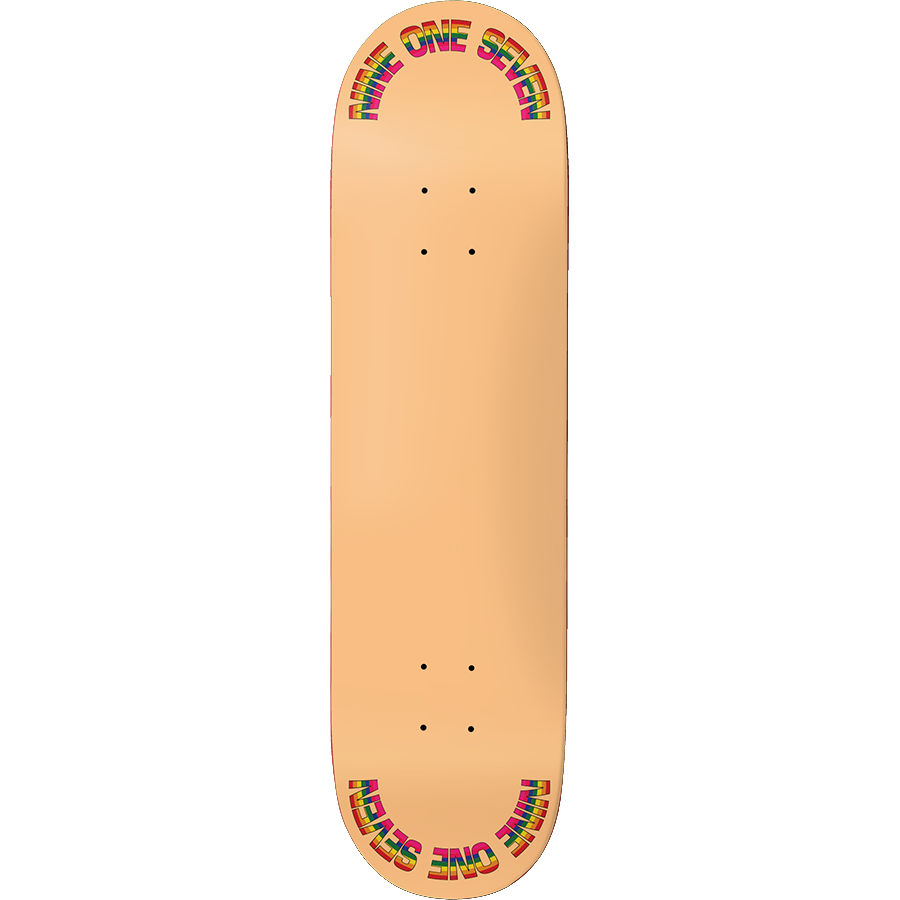 Call Me 917 Rainbow Peach Slick Deck - 8.25