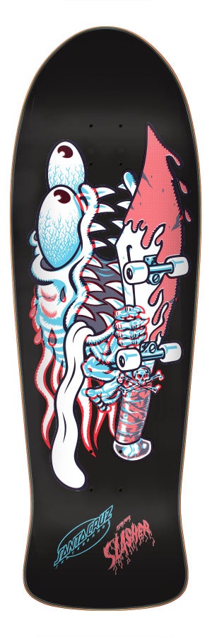 Santa Cruz Meek Slasher Decoder Reissue Deck - 10.1