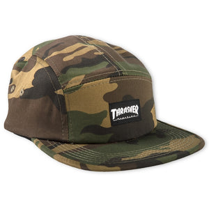 Thrasher 5 Panel Hat - Camo