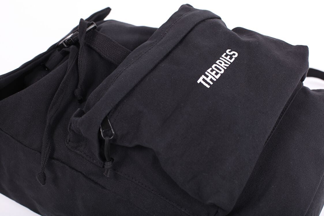 Theories Stamp Camper Bag - Black