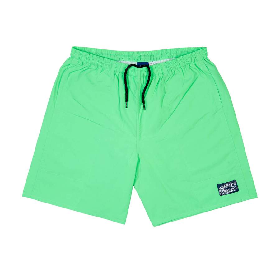 Quartersnacks Water Shorts - Lime