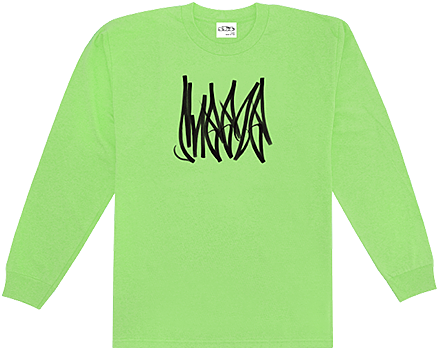 Sneeze Tag Tee - Acid Green