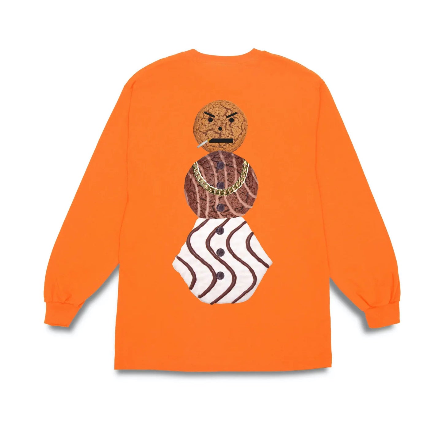 Quartersnacks Snackman Longsleeve - Orange