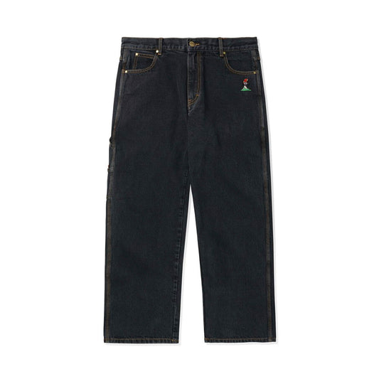 Butter Goods Mushroom Denim Pants - Washed Black