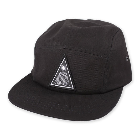 Theories Theoramid Five Panel Hat - Black