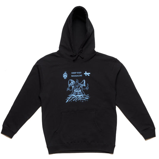 Ninetimes Ego Massacre Hoodie - Black Ice