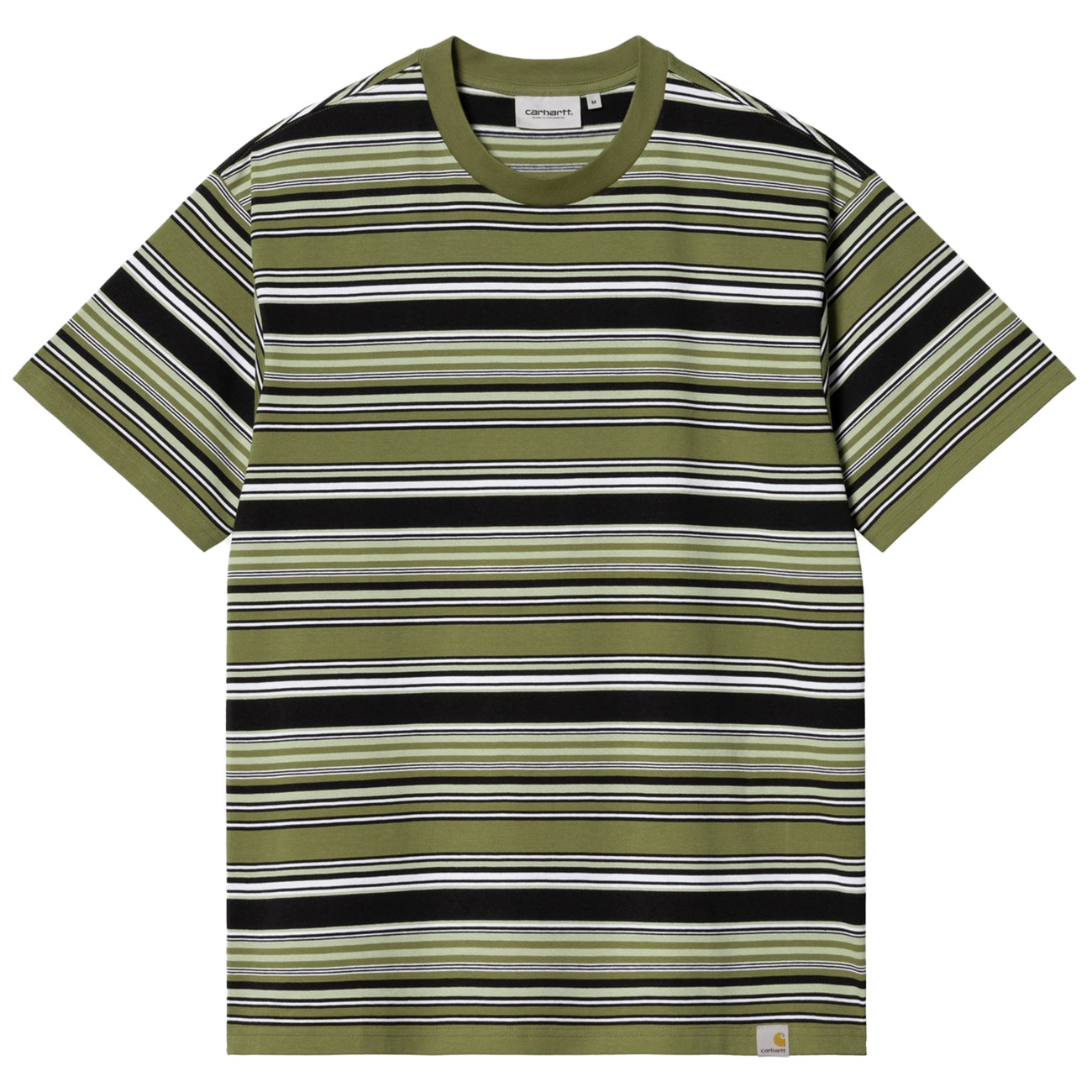 Carhartt WIP Lafferty Stripe Tee - Kiwi