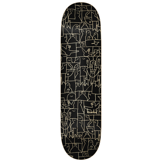 Krooked Flock Black Deck - 8.5