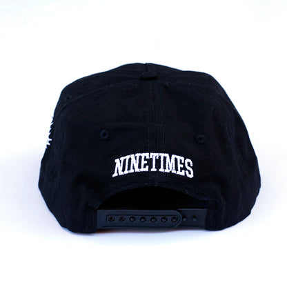 Ninetimes Earth Eater Snapback - Black