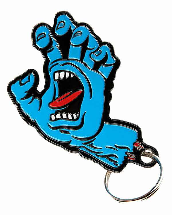 Santa Cruz Screaming Hand Keychain