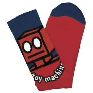 Toy Machine Robot Socks - Red