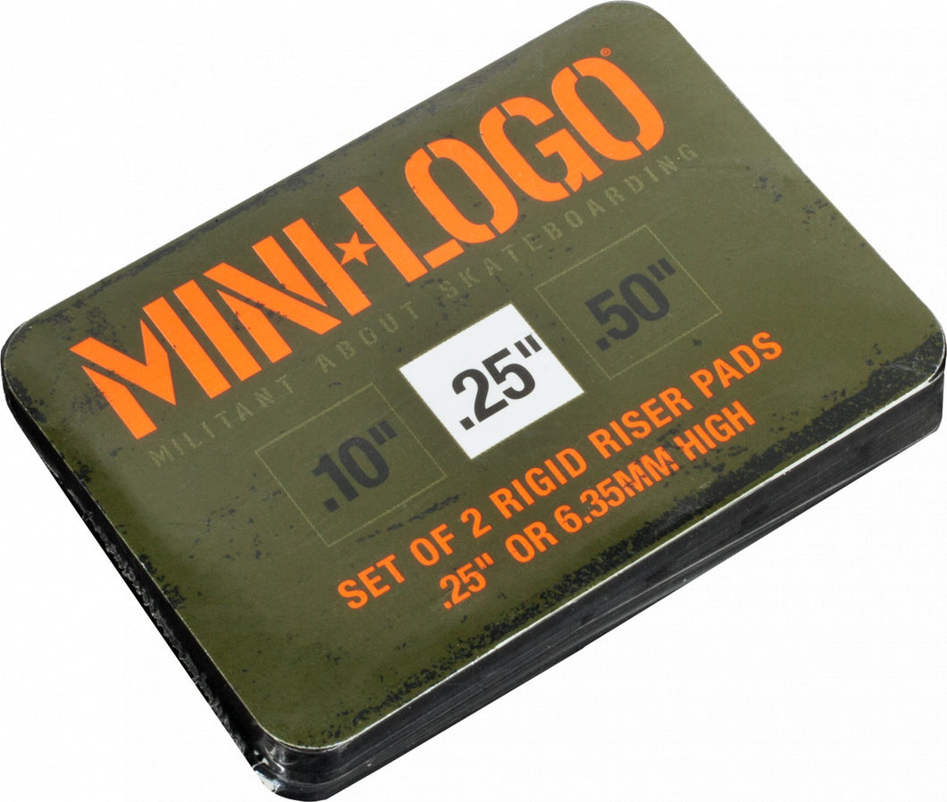 Mini Logo Riser Pads .25
