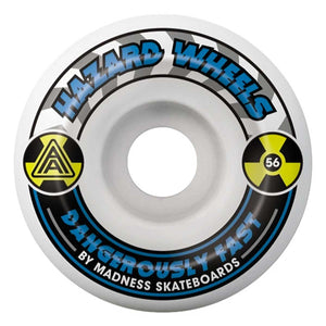 Madness Alarm Conical Wheels - 56mm 101A White/Blue
