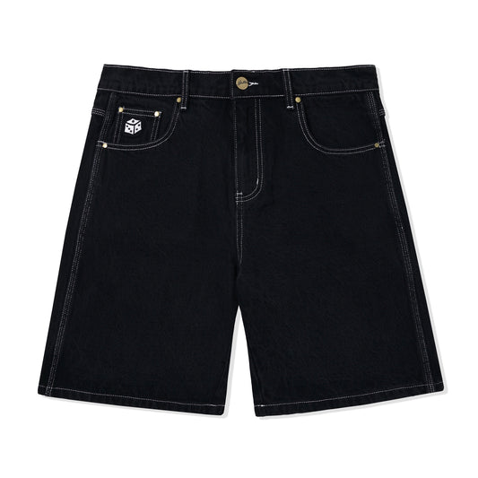 Butter Goods Dice Denim Shorts - Black