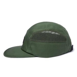 The Quiet Life Military Mesh 5 Panel Camper Hat - Army