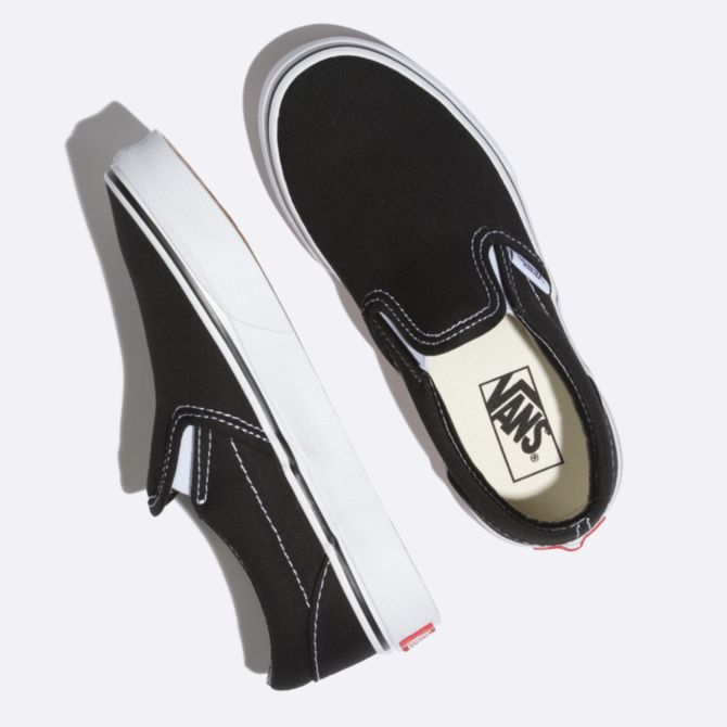 Vans Kids Classic Slip-On - Black/True White