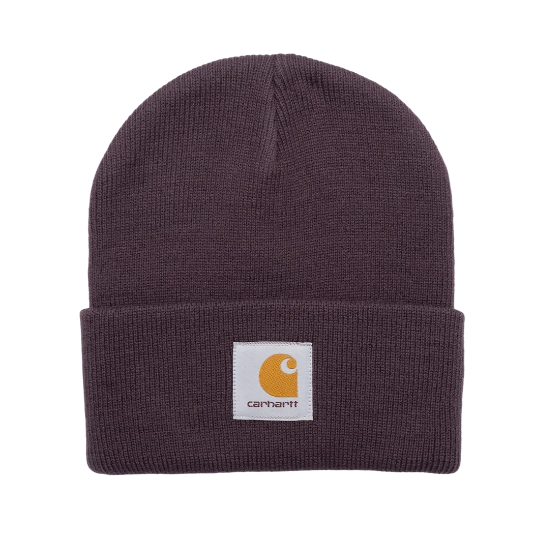 Carhartt WIP Short Watch Beanie - Dark Plum