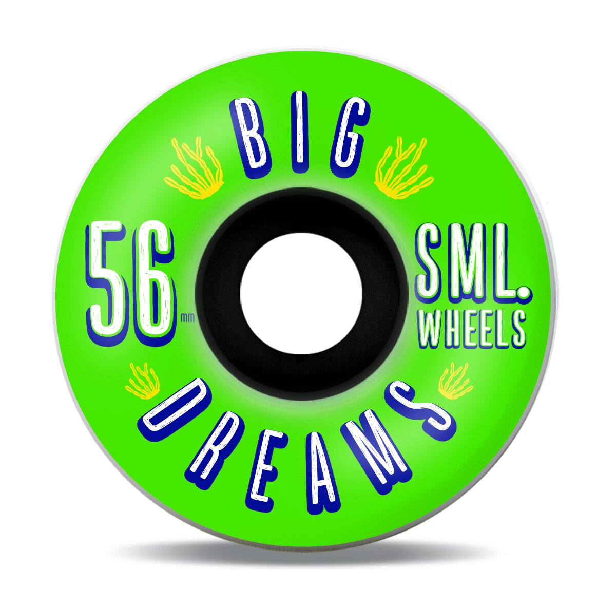 Sml Succulent Cruiser Greenies Wheels - 92A 56mm