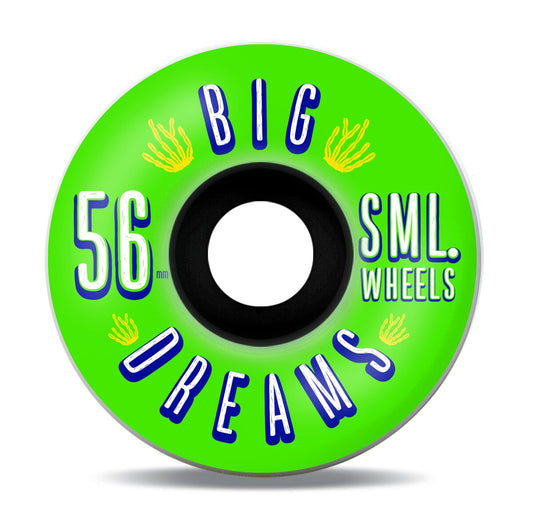 Sml Succulent Cruiser Greenies Wheels - 92A 56mm